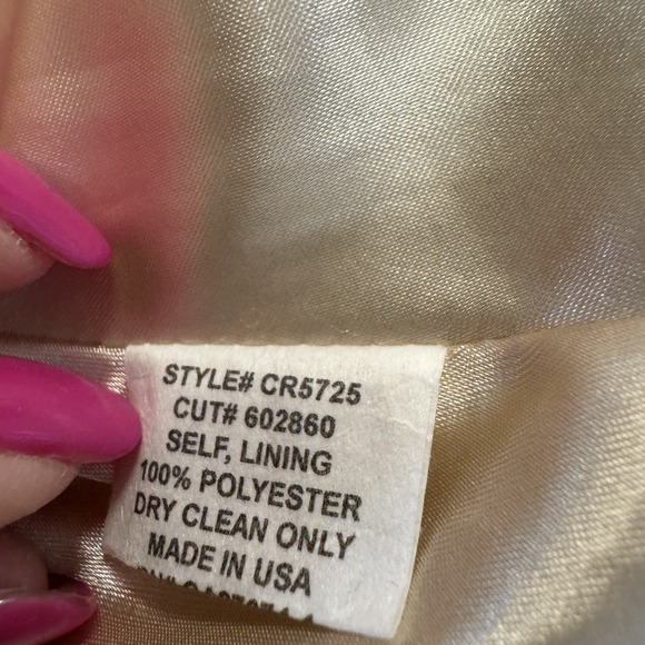 Eva Franco Dress Womens 10 Multicolor Polka Dot Fit & Flare V Neck Knee Length - Picture 8 of 11